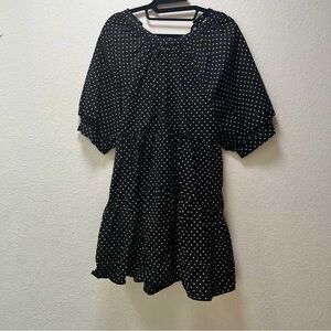 Black Polka Dot Dress